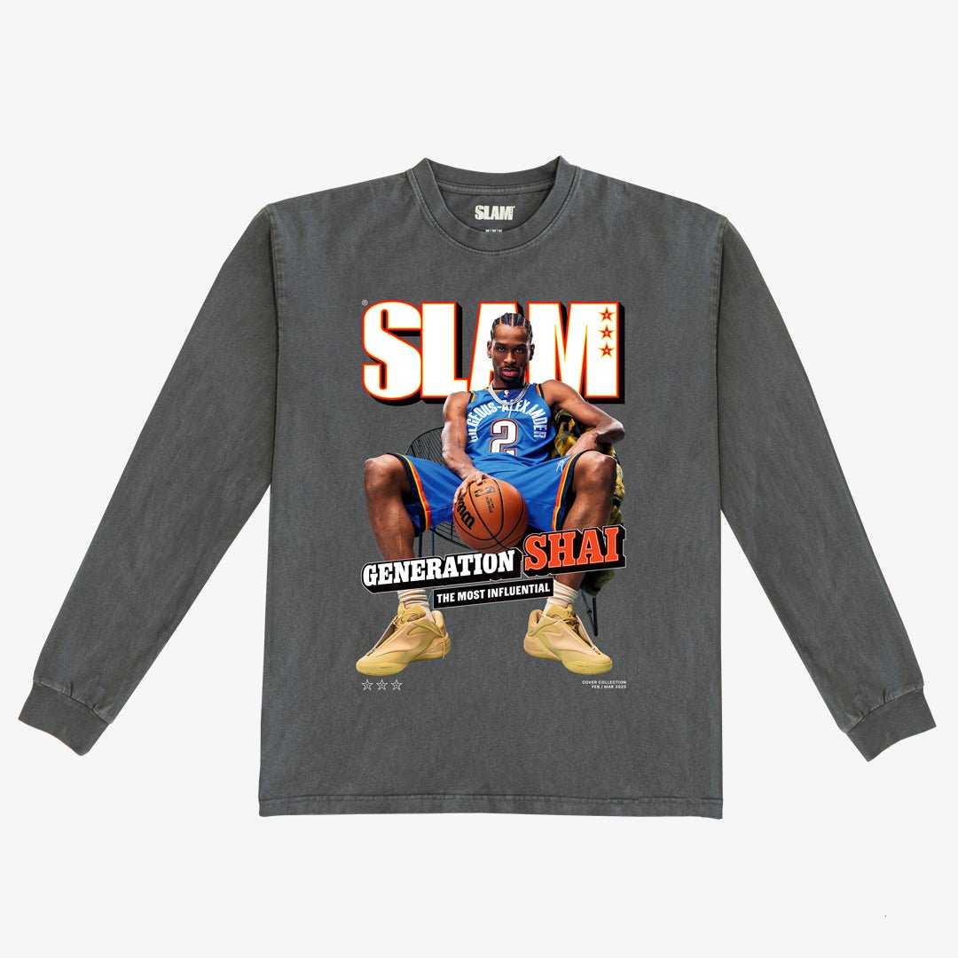 SLAM Cover L/S Tee - Shai Gilgeous - Alexander (SLAM 254) - SLAM Goods