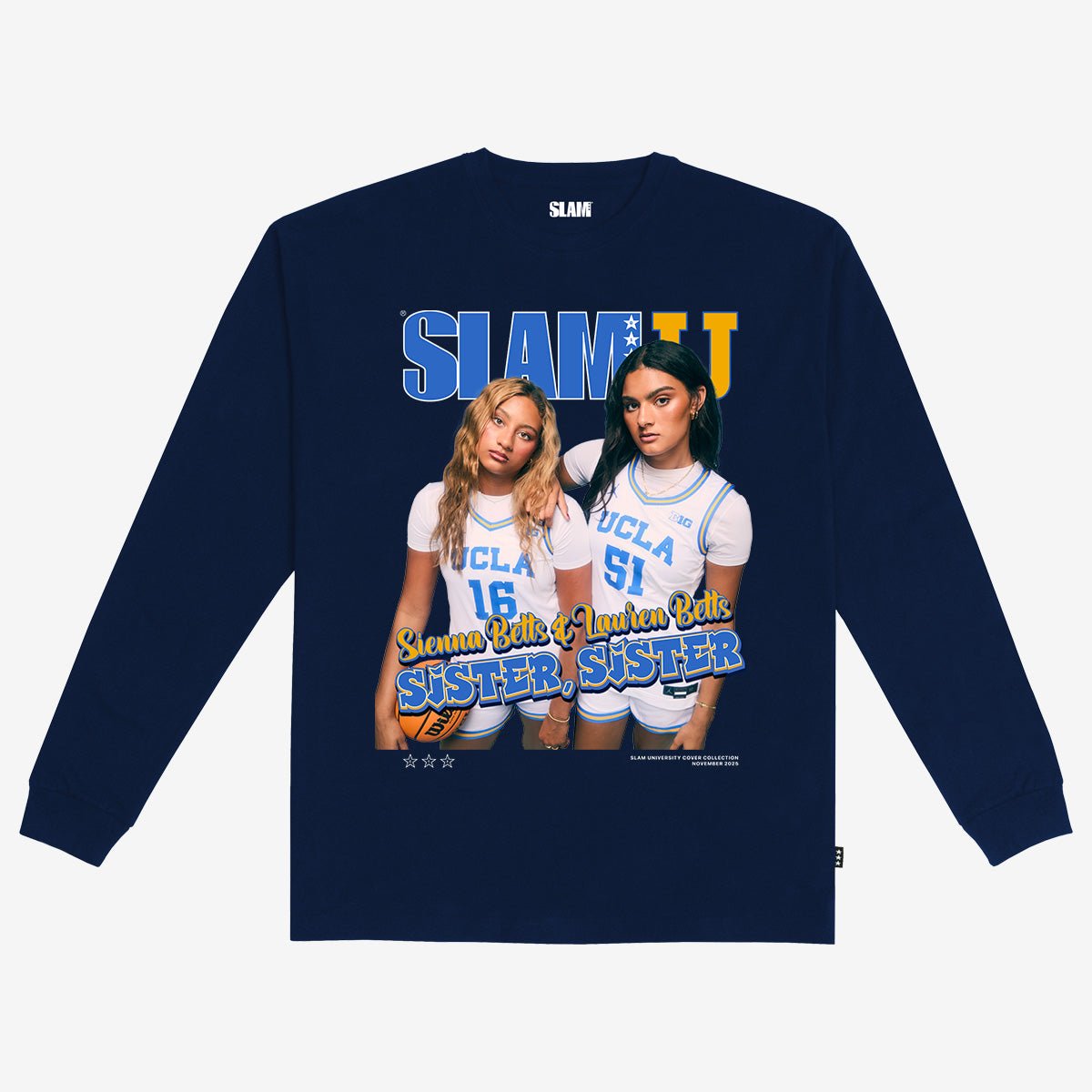SLAM Cover L/S Tee - Sienna + Lauren Betts (SLAMU 12) - SLAM Goods