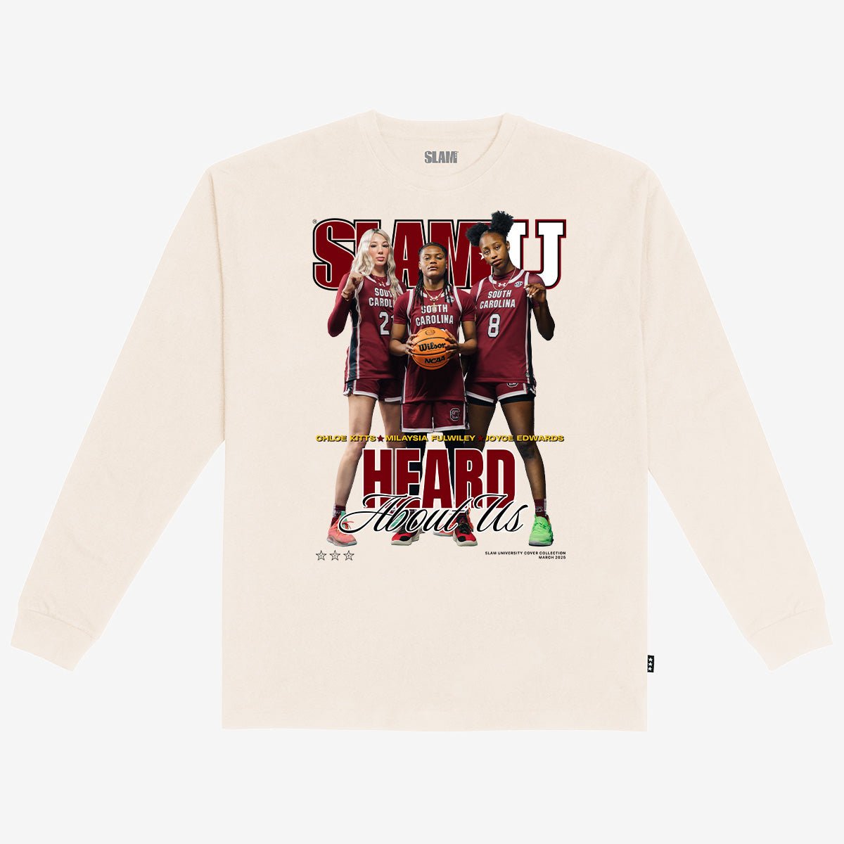 SLAM Cover L/S Tee - South Carolina (SLAMU 8) - SLAM Goods