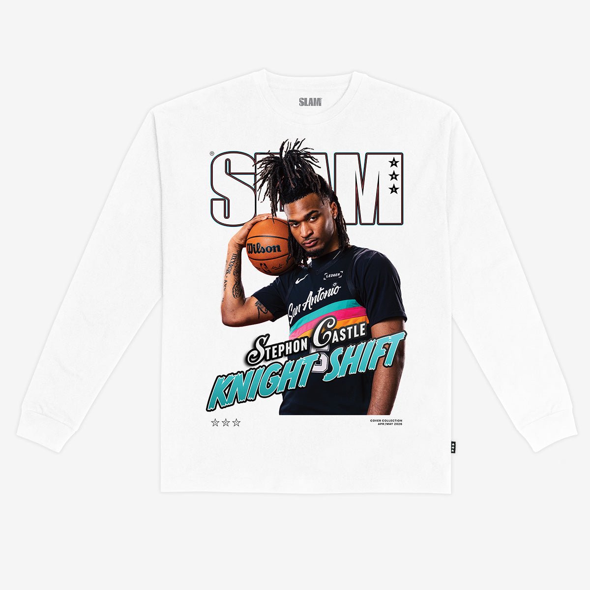SLAM Cover L/S Tee - Stephon Castle (SLAM 261) - SLAM Goods