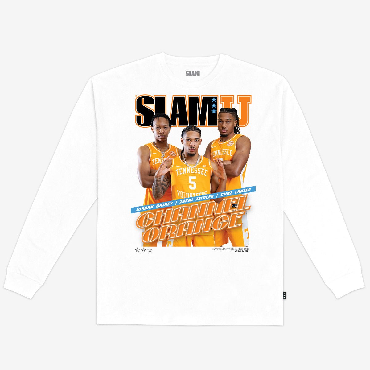 SLAM Cover L/S Tee - Tennessee (SLAMU 3) - SLAM Goods