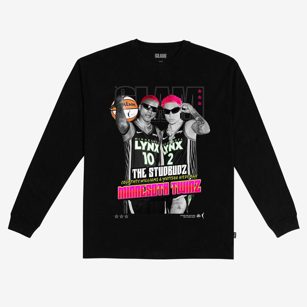 SLAM Cover L/S Tee - The Studbudz (SLAM 258) (Black and White Edition)