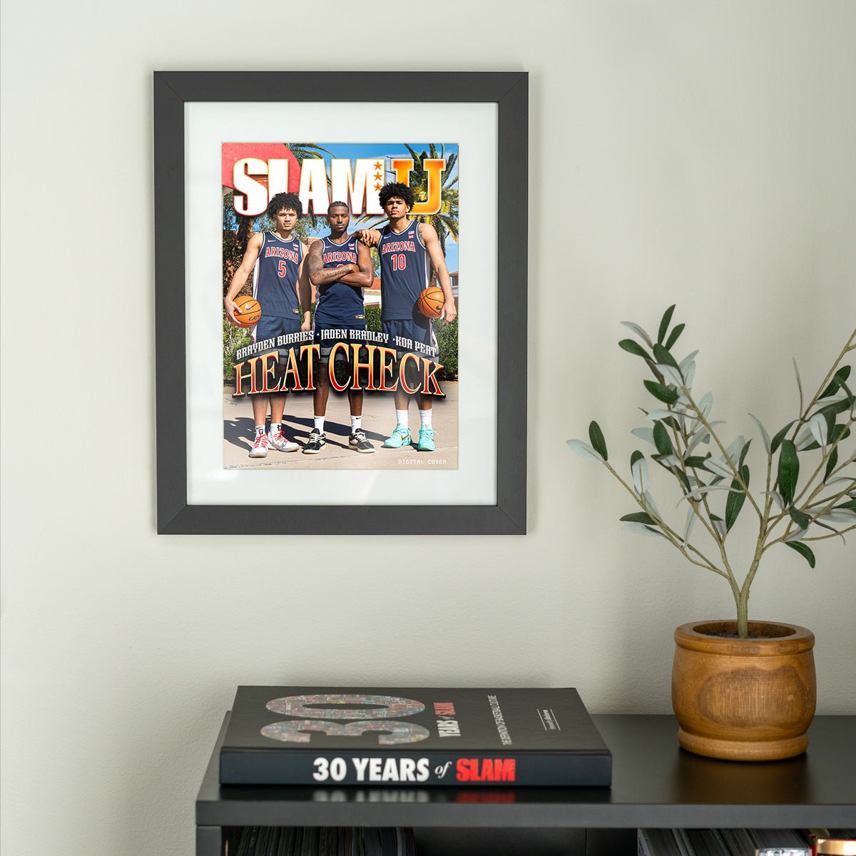 SLAM Cover Poster - Arizona MBB (SLAMU 18) - SLAM Goods
