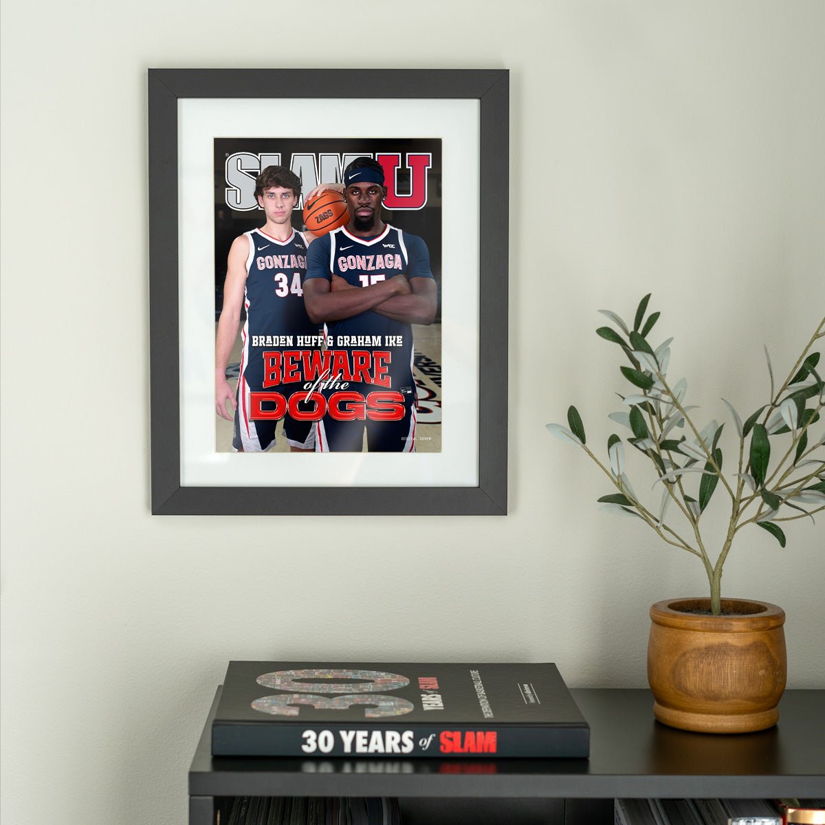 SLAM Cover Poster - Braden Huff + Graham Ike (SLAMU 22) - SLAM Goods