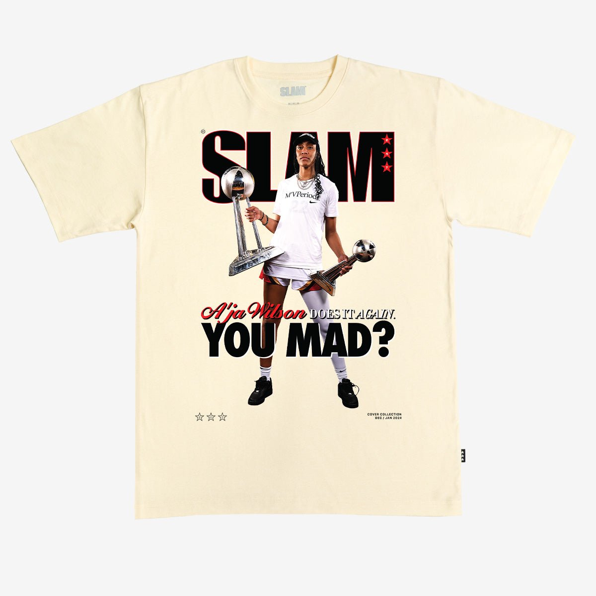 SLAM Cover Tee - A'ja Wilson (SLAM 247) - SLAM Goods