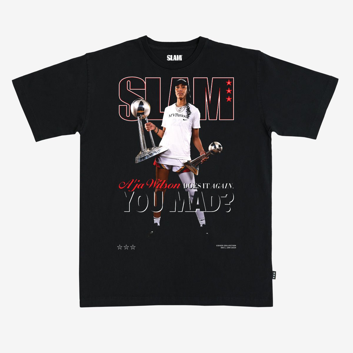 SLAM Cover Tee - A'ja Wilson (SLAM 247) - SLAM Goods