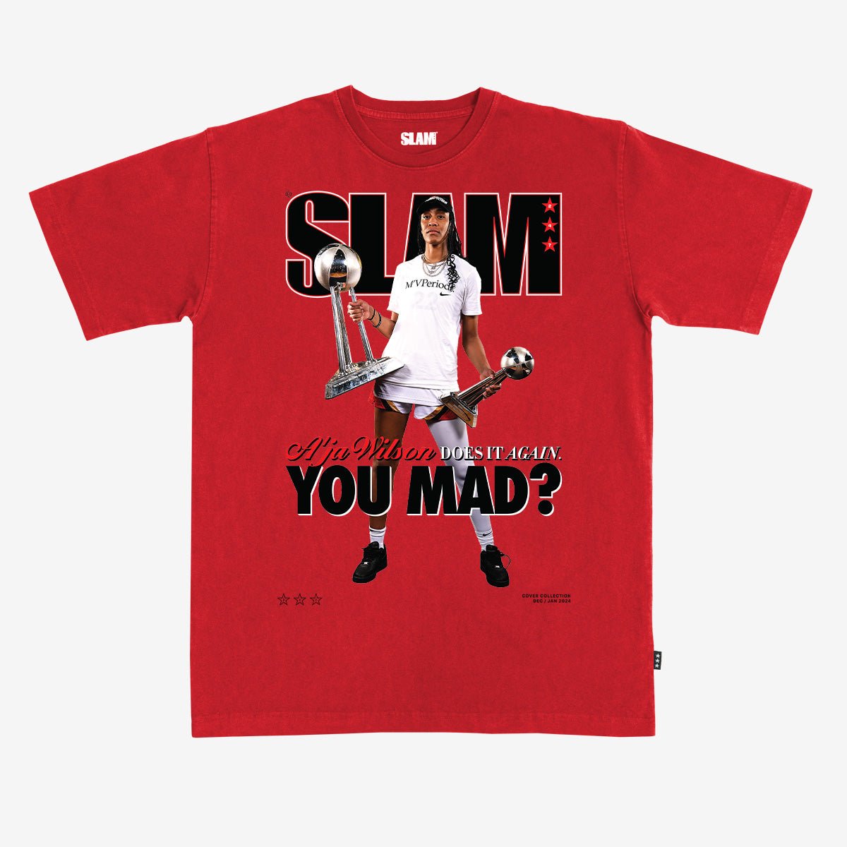 SLAM Cover Tee - A'ja Wilson (SLAM 247) - SLAM Goods