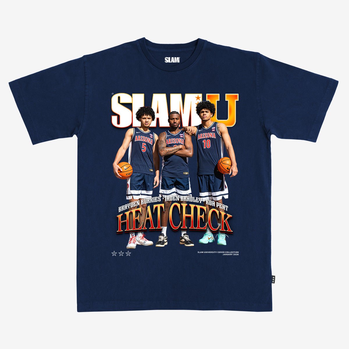 SLAM Cover Tee - Arizona MBB (SLAMU 18)
