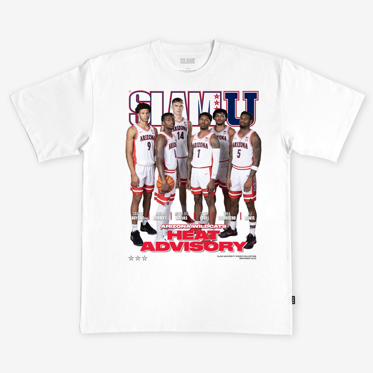 SLAM Cover Tee - Arizona Wildcats (SLAMU 1) - SLAM Goods