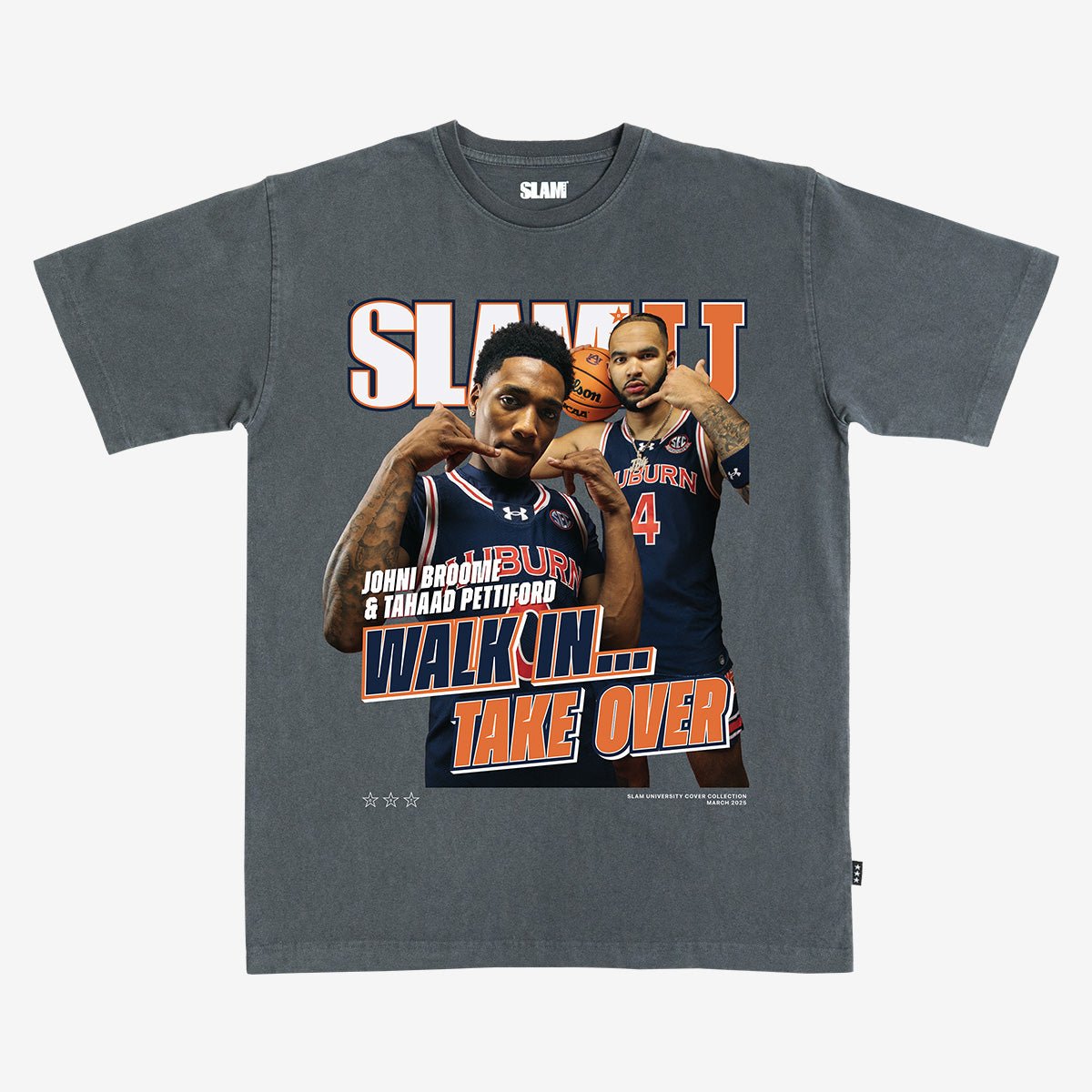 SLAM Cover Tee - Auburn (SLAMU 7) - SLAM Goods