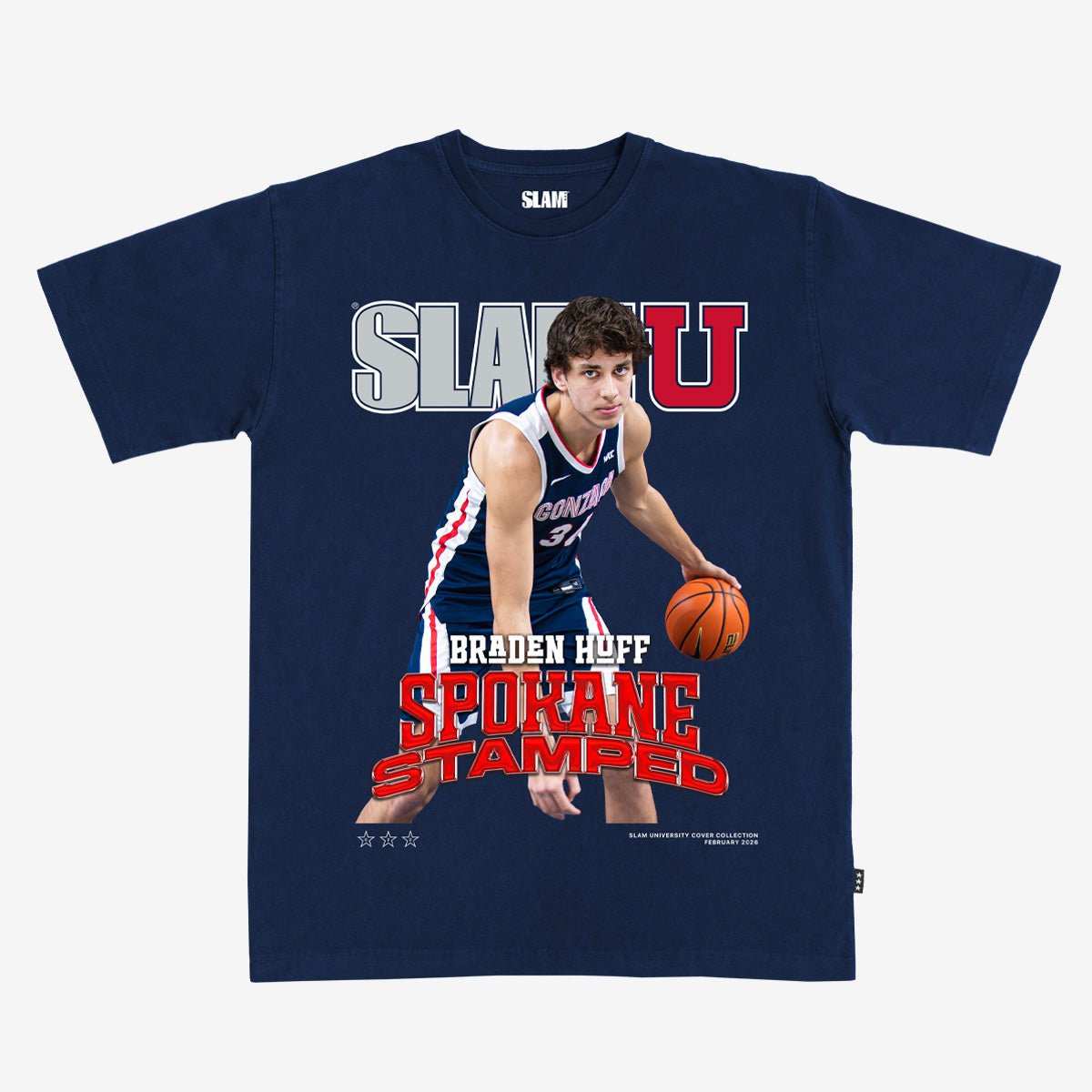 SLAM Cover Tee - Braden Huff (SLAMU 22) - SLAM Goods