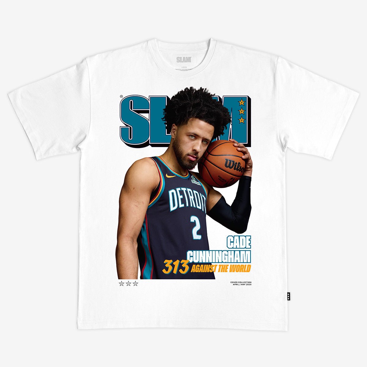 SLAM Cover Tee - Cade Cunningham City Edition (SLAM 255) - SLAM Goods