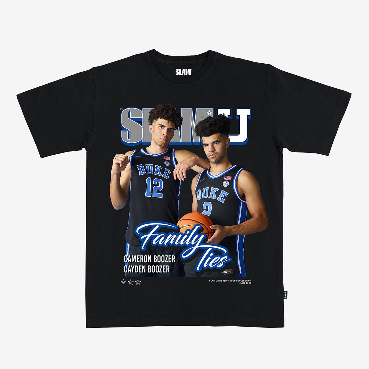 SLAM Cover Tee - Cameron & Cayden Boozer (SLAMU 10) - SLAM Goods