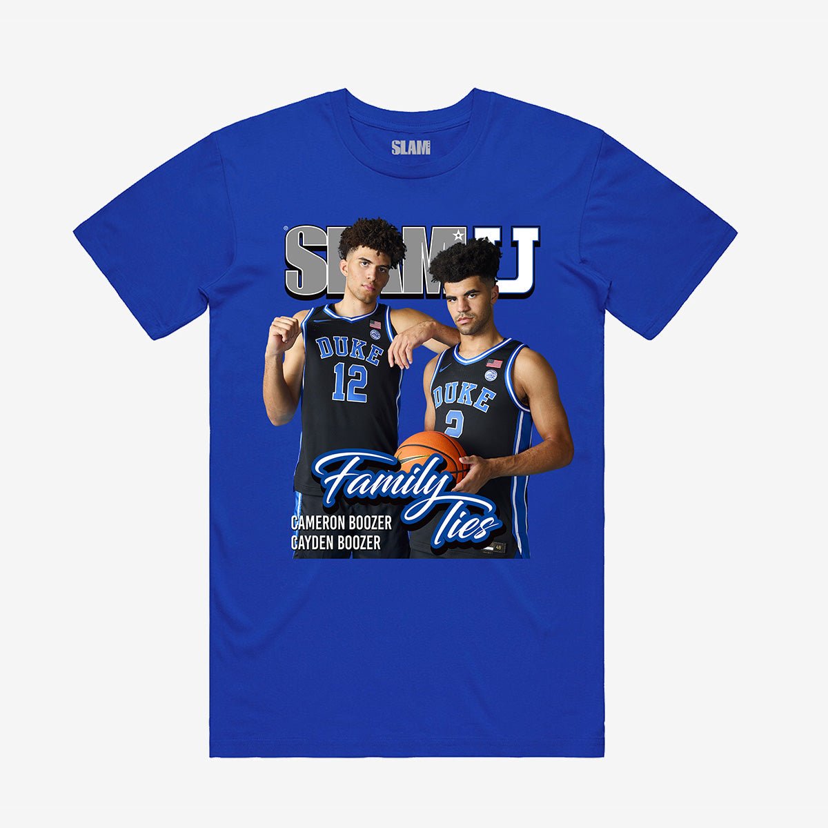 SLAM Cover Tee - Cameron & Cayden Boozer (SLAMU 10) - SLAM Goods