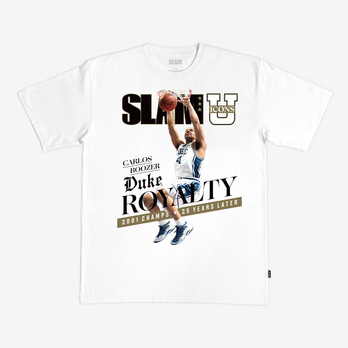 SLAM Cover Tee - Carlos Boozer (SLAMU ICONS) - SLAM Goods