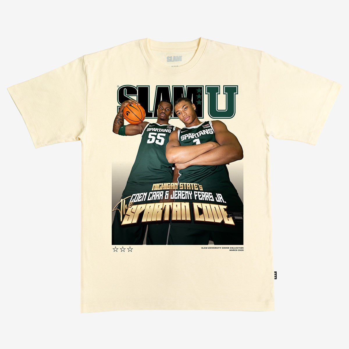 SLAM Cover Tee - Coen Carr + Jeremy Fears Jr. (SLAMU) - SLAM Goods