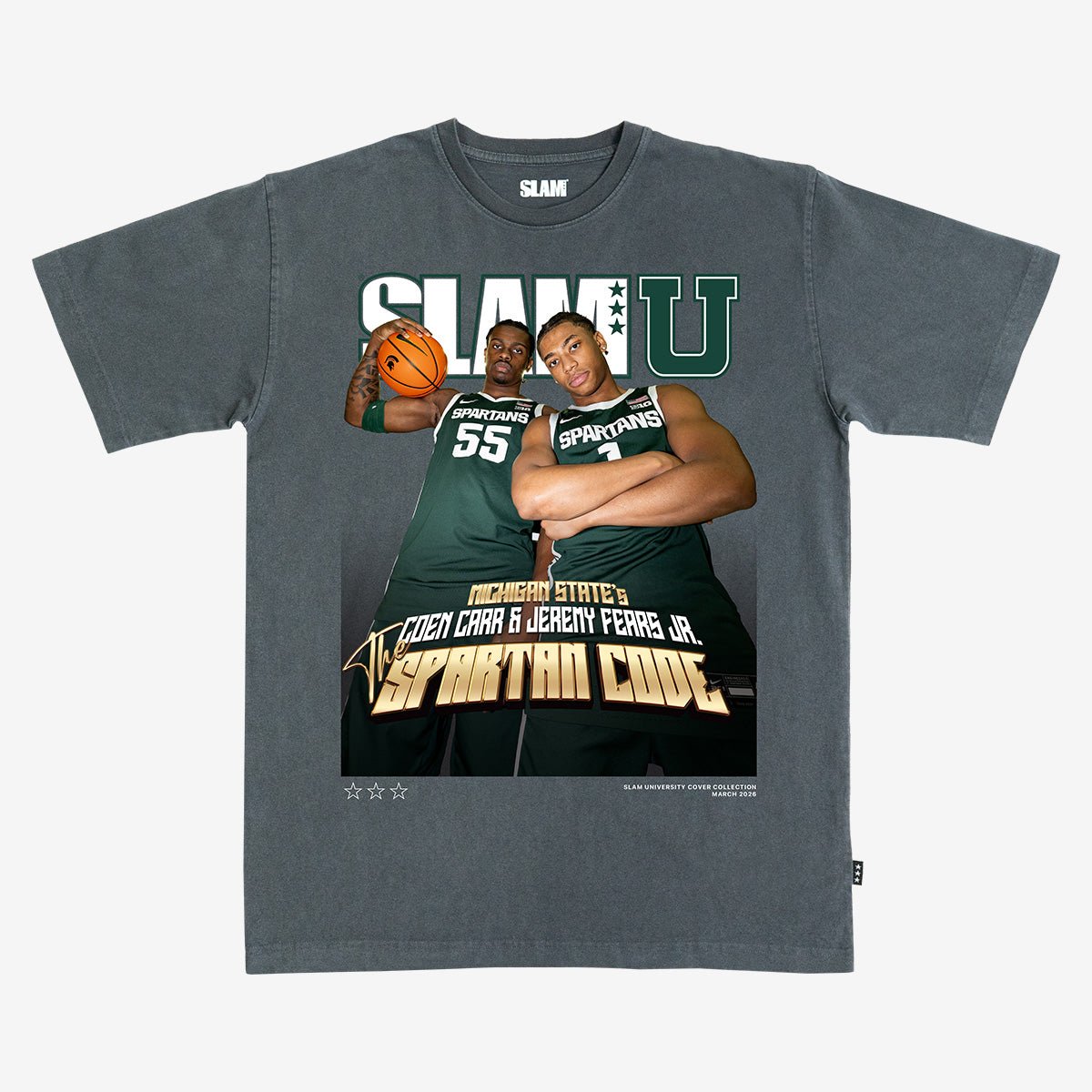 FOMARE SLAM CIRCUIT 2023 Tシャツ SLAM Cover Tee - Coen Carr + Jeremy Fears Jr. (SLAMU)