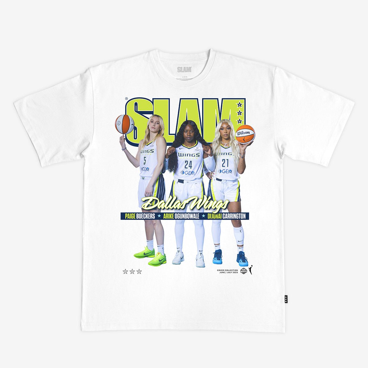 SLAM Cover Tee - Dallas Wings (SLAM 256) - SLAM Goods