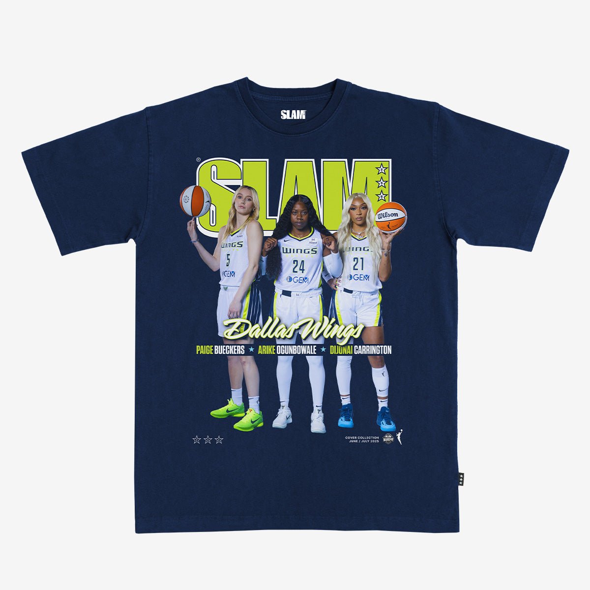 SLAM Cover Tee - Dallas Wings (SLAM 256) - SLAM Goods
