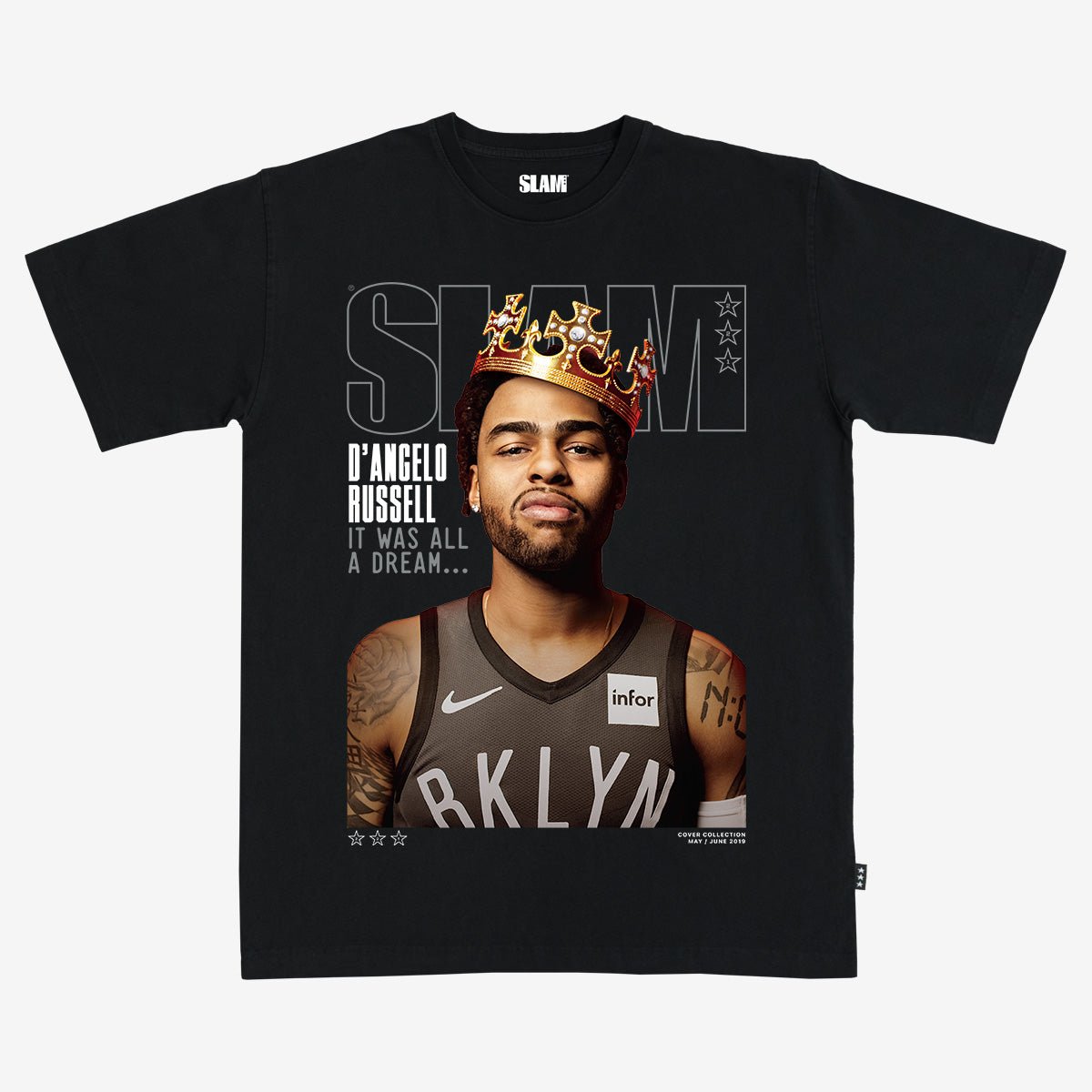 SLAM Cover Tee - D'Angelo Russell (SLAM 221) - SLAM Goods