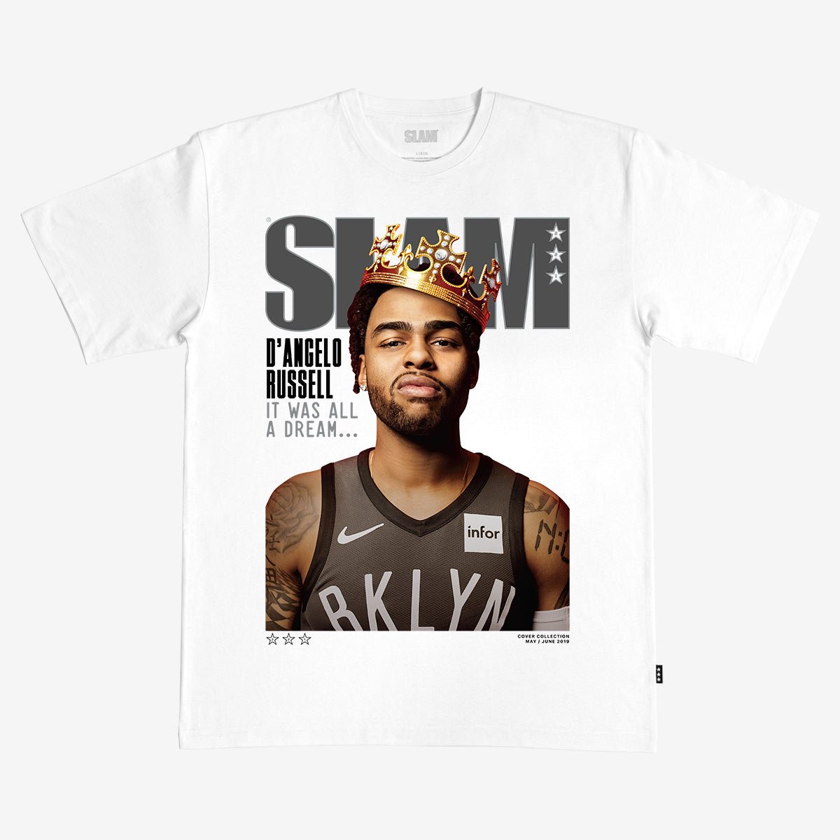 SLAM Cover Tee - D'Angelo Russell (SLAM 221) - SLAM Goods