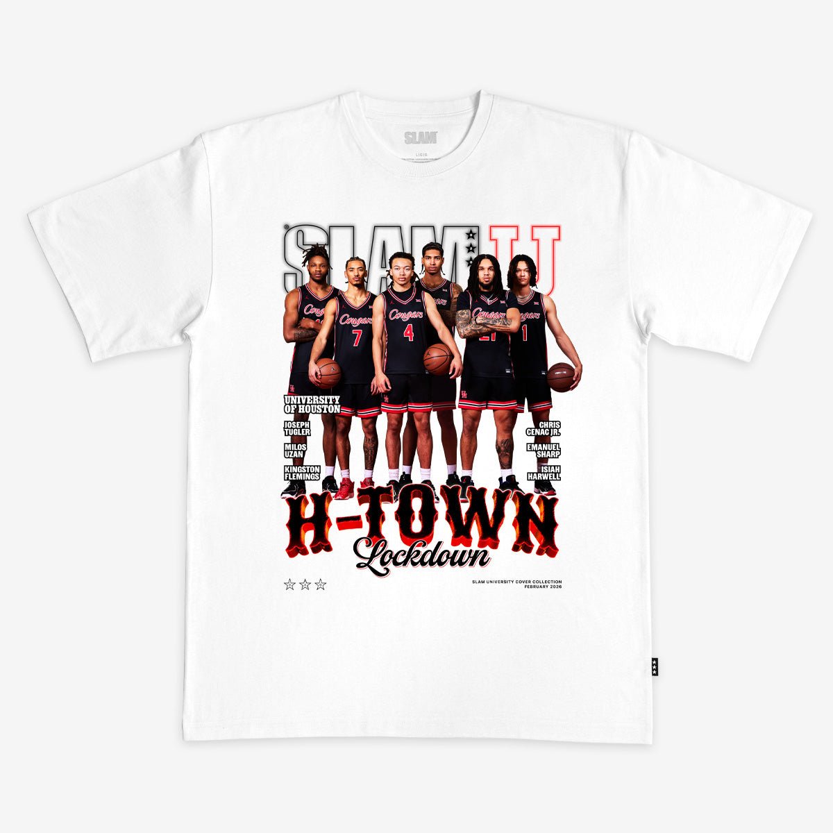 SLAM Cover Tee - Houston MBB (SLAMU 20) - SLAM Goods