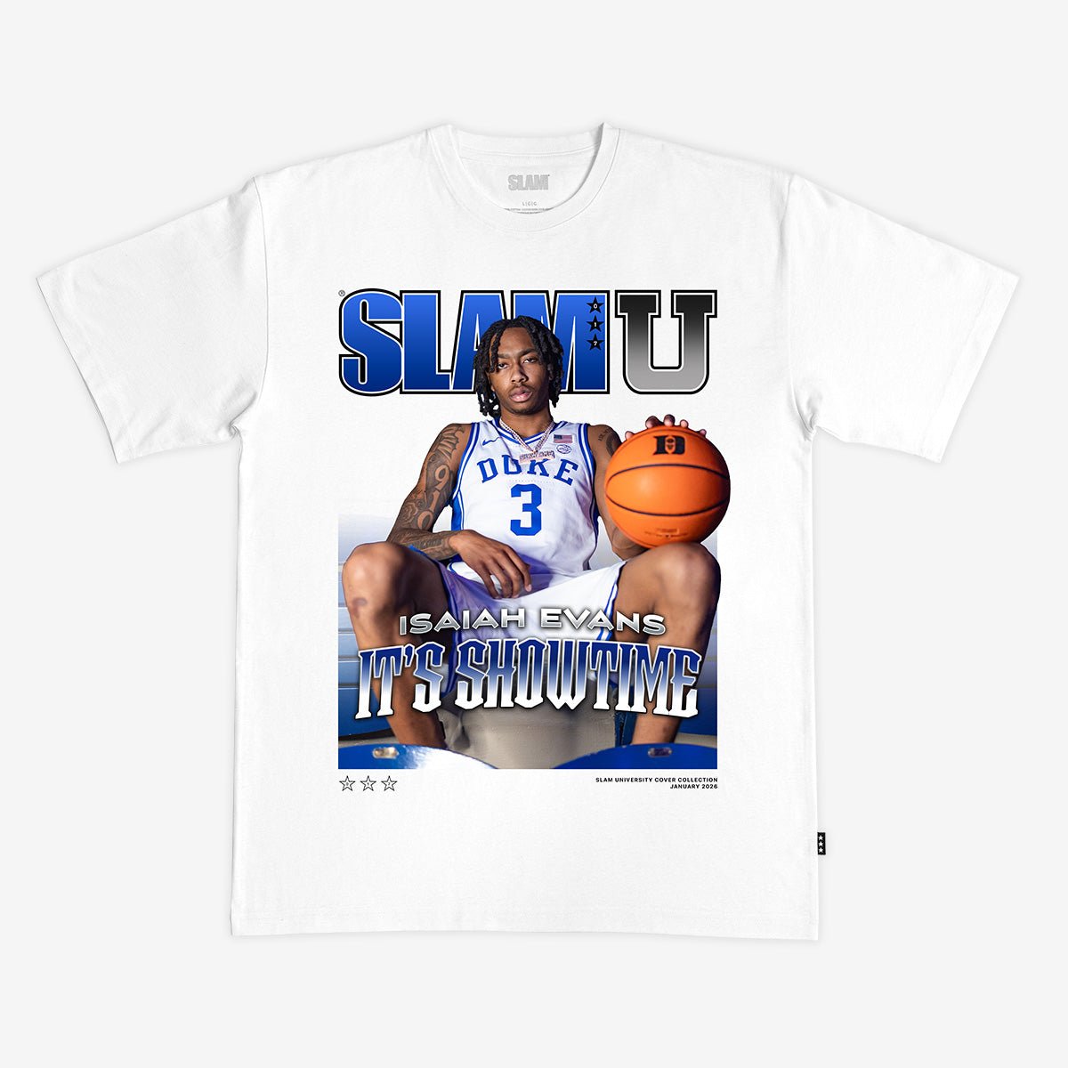SLAM Cover Tee - Isaiah Evans (SLAMU 17) - SLAM Goods