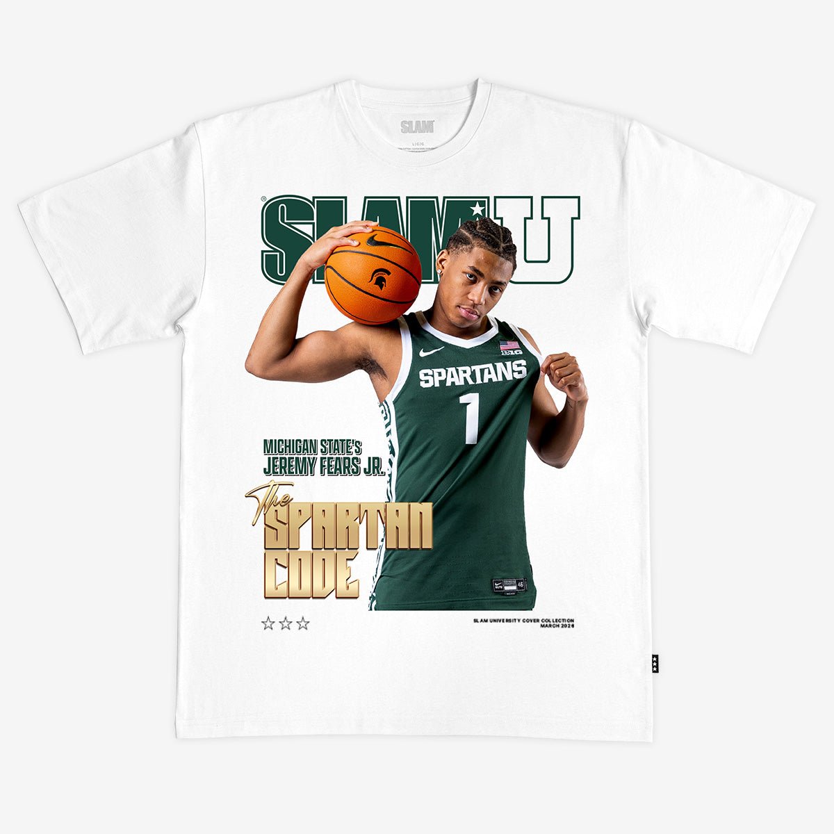 SLAM Cover Tee - Jeremy Fears Jr. (SLAMU) - SLAM Goods