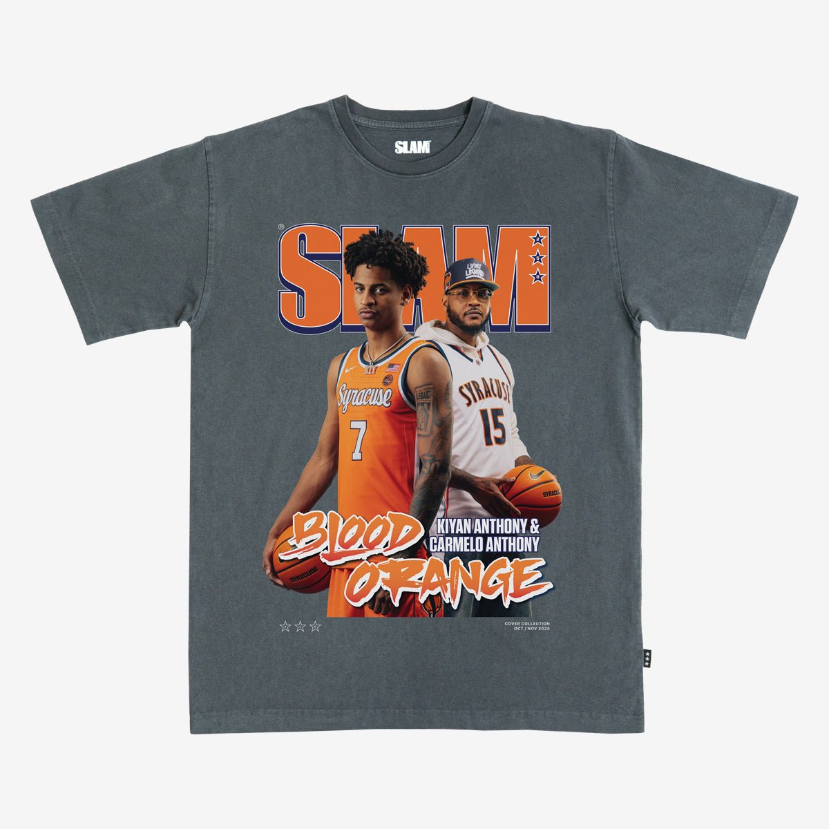 SLAM Cover Tee - Kiyan + Carmelo Anthony (SLAM 258) - SLAM Goods