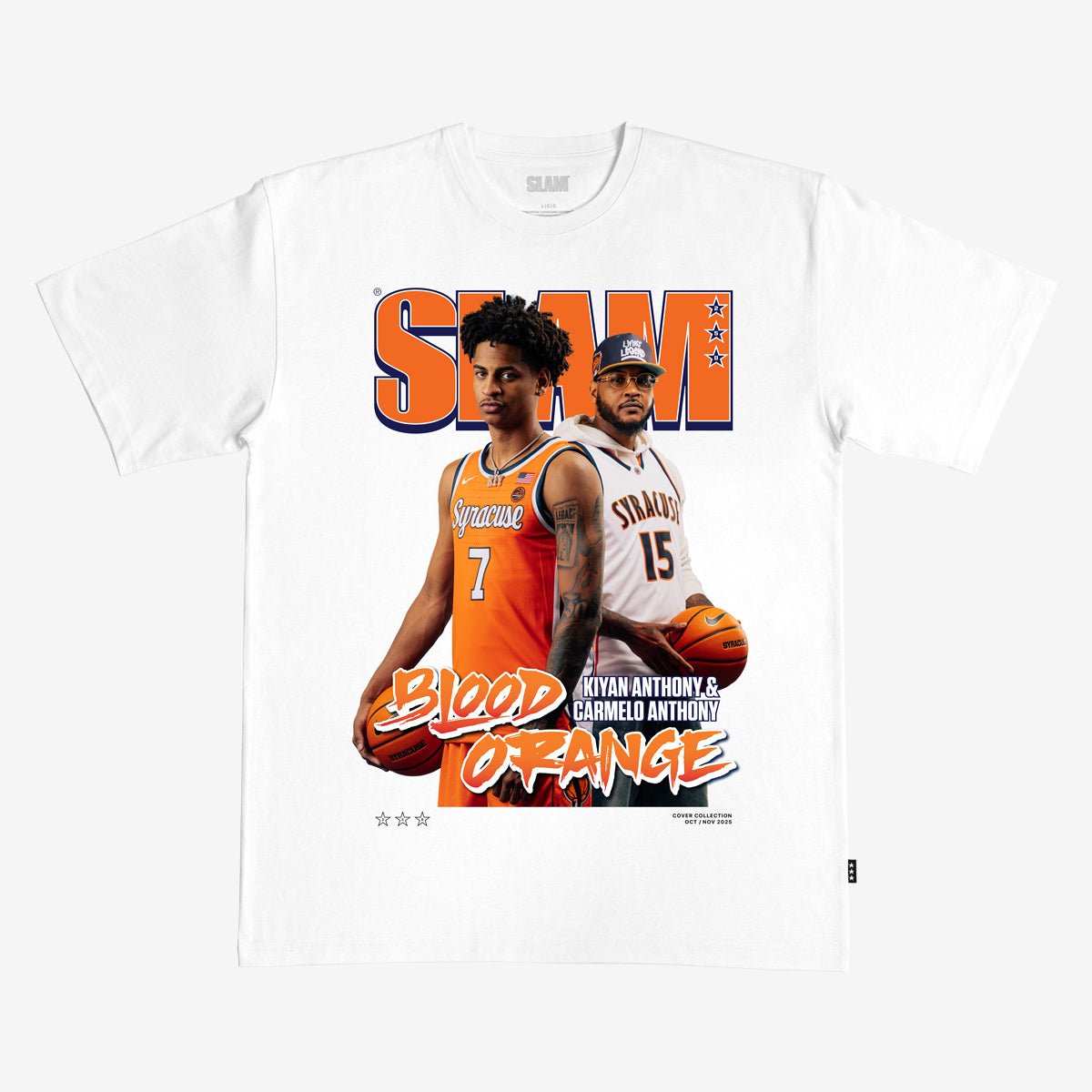 SLAM Cover Tee - Kiyan + Carmelo Anthony (SLAM 258) - SLAM Goods