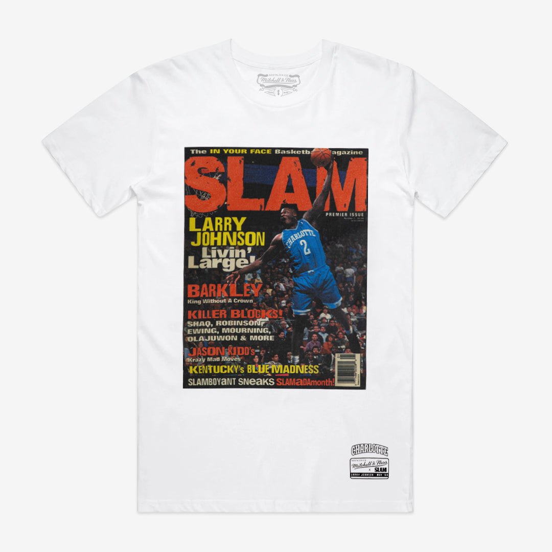 SLAM Cover Tee - Larry Johnson (SLAM 1) - SLAM Goods