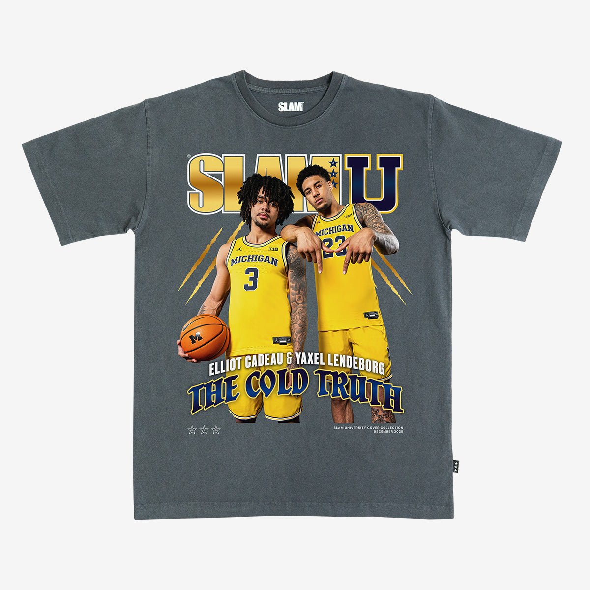 SLAM Cover Tee - Lendeborg & Cadeau (SLAMU 15) - SLAM Goods