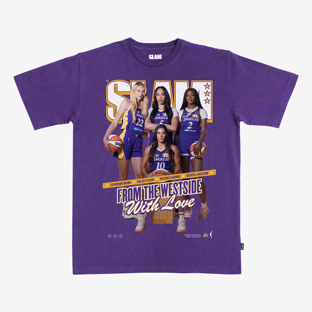 SLAM Cover Tee - Los Angeles Sparks (SLAM 256) - SLAM Goods