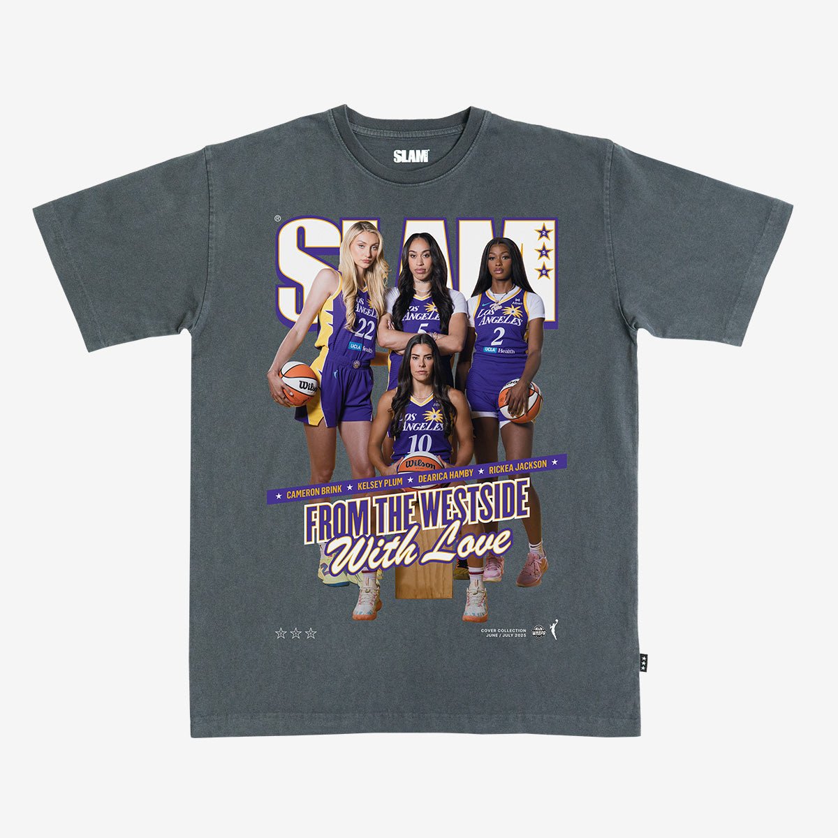 SLAM Cover Tee - Los Angeles Sparks (SLAM 256) - SLAM Goods
