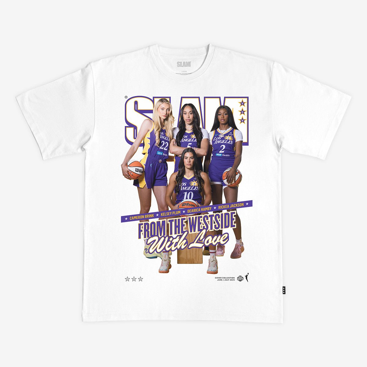 SLAM Cover Tee - Los Angeles Sparks (SLAM 256) - SLAM Goods