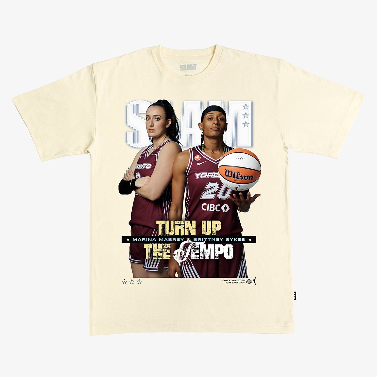 SLAM Cover Tee - Marina Mabrey + Brittney Sykes (SLAM 262) - SLAM Goods