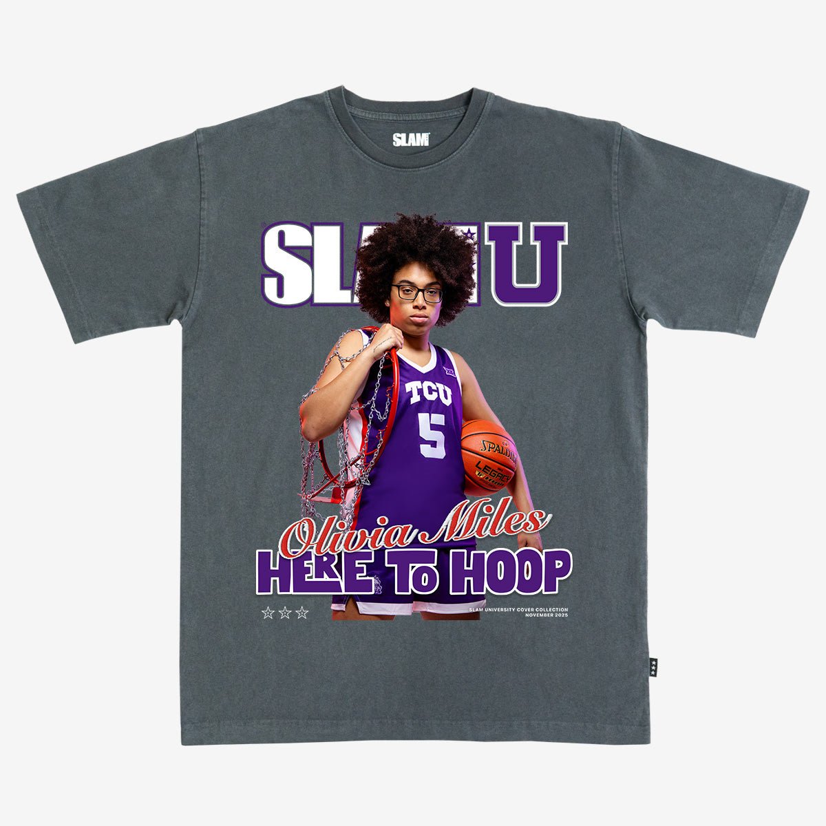 SLAM Cover Tee - Olivia Miles (SLAMU 13) - SLAM Goods