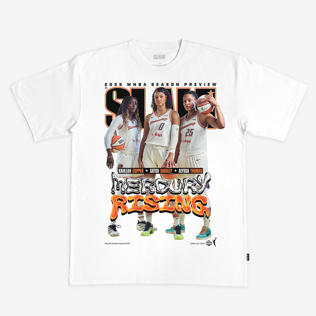 SLAM Cover Tee - Phoenix Mercury (SLAM 256) - SLAM Goods