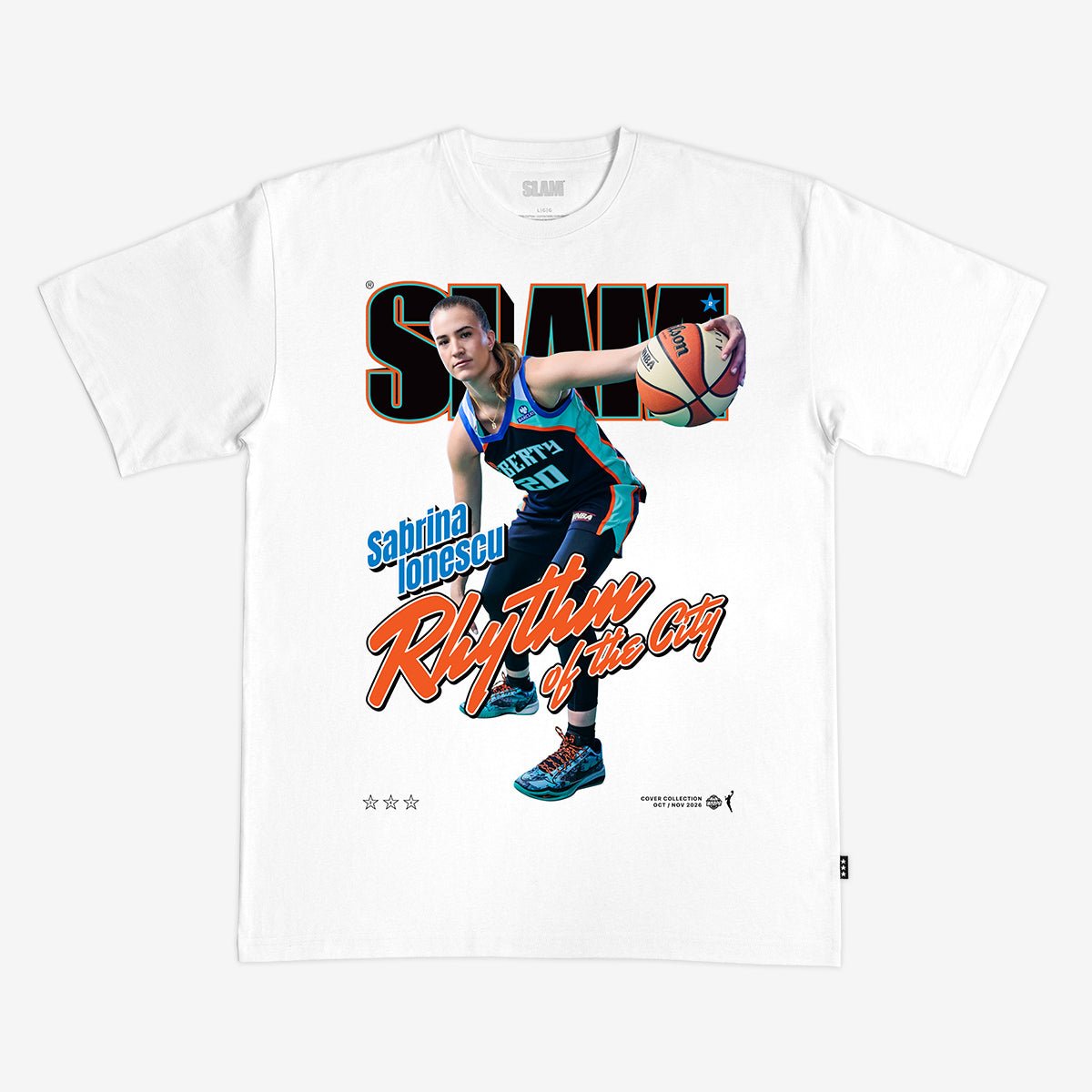 SLAM Cover Tee - Sabrina Ionescu (SLAM 264) - SLAM Goods