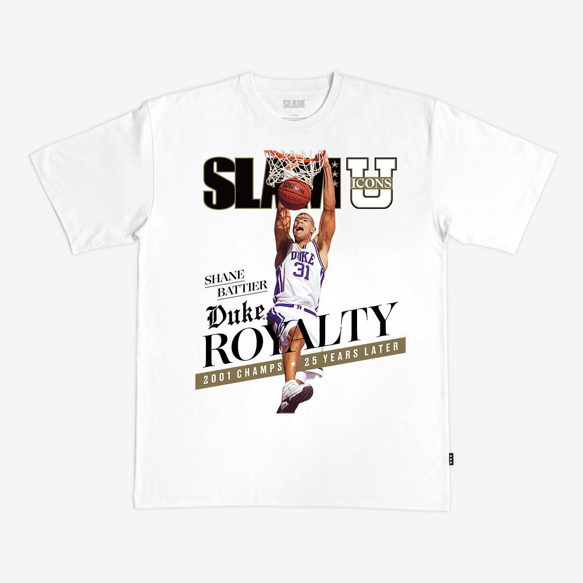 SLAM Cover Tee - Shane Battier (SLAMU ICONS) - SLAM Goods