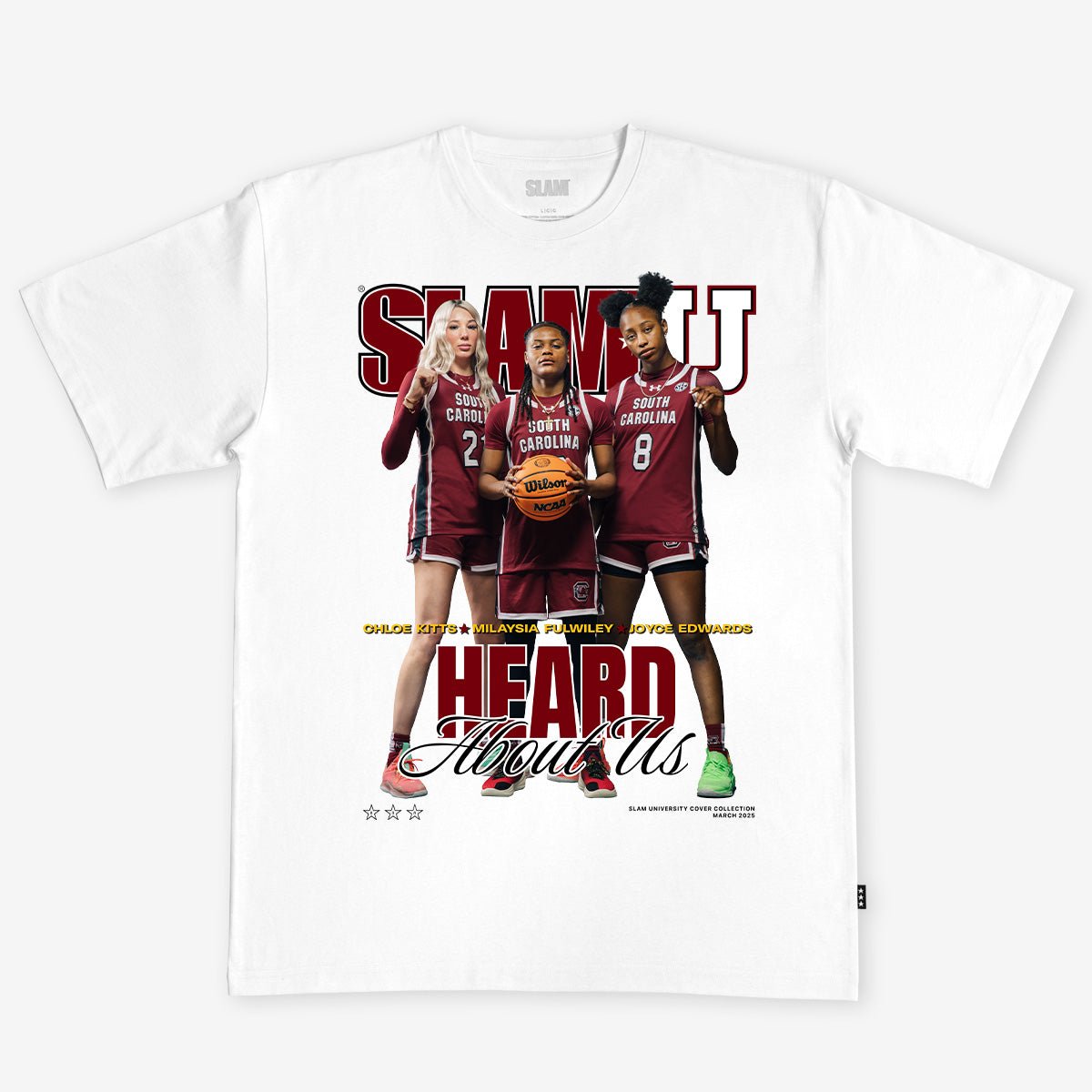 SLAM Cover Tee - South Carolina (SLAMU 8) - SLAM Goods