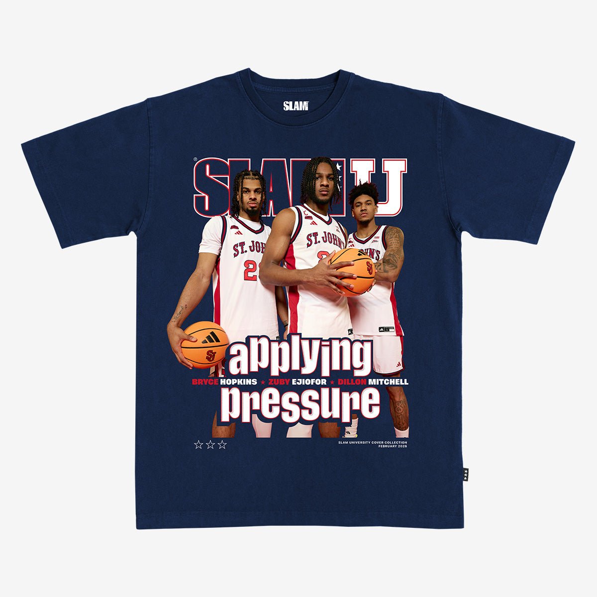 SLAM Cover Tee - St. John's MBB (SLAMU 21) - SLAM Goods