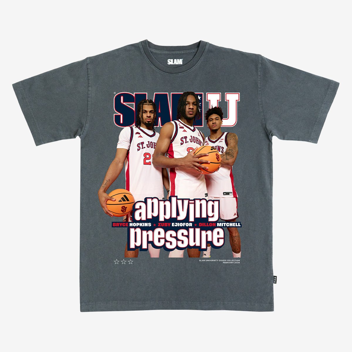 SLAM Cover Tee - St. John's MBB (SLAMU 21) - SLAM Goods