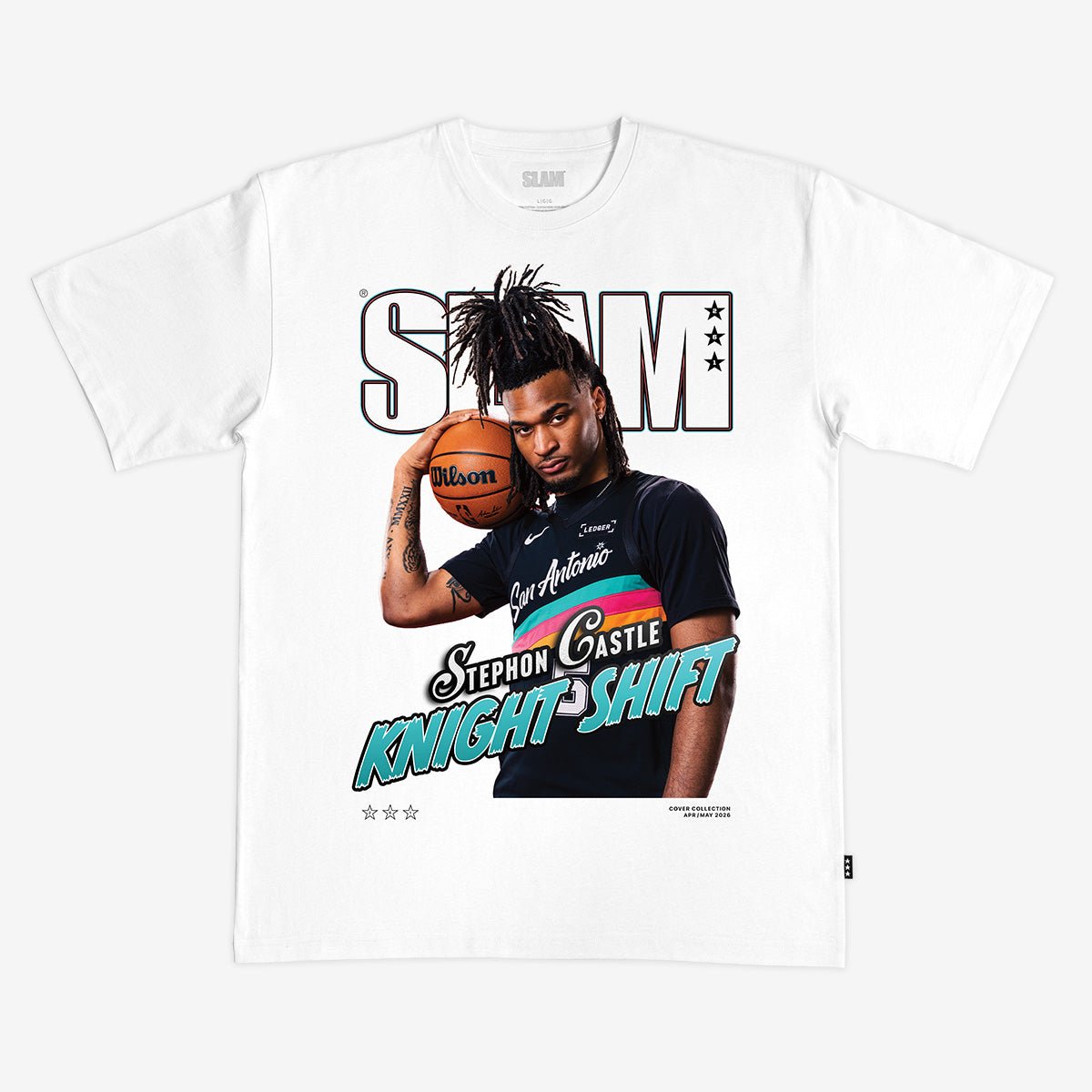 ⛵️SLAM SHIRT ⛵️ SLAM Cover Tee - Stephon Castle (SLAM 261)