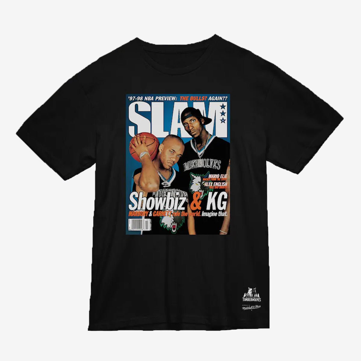 SLAM Cover Tee - Stephon Marbury + Kevin Garnett (SLAM 21) - SLAM Goods