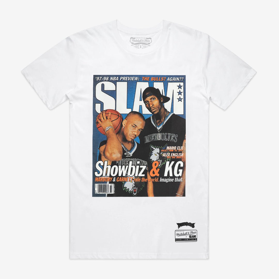 SLAM Cover Tee - Stephon Marbury + Kevin Garnett (SLAM 21) - SLAM Goods