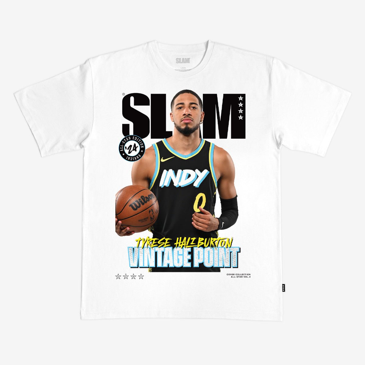 SLAM Cover Tee - Tyrese Haliburton (All - Star Vol 4) - SLAM Goods