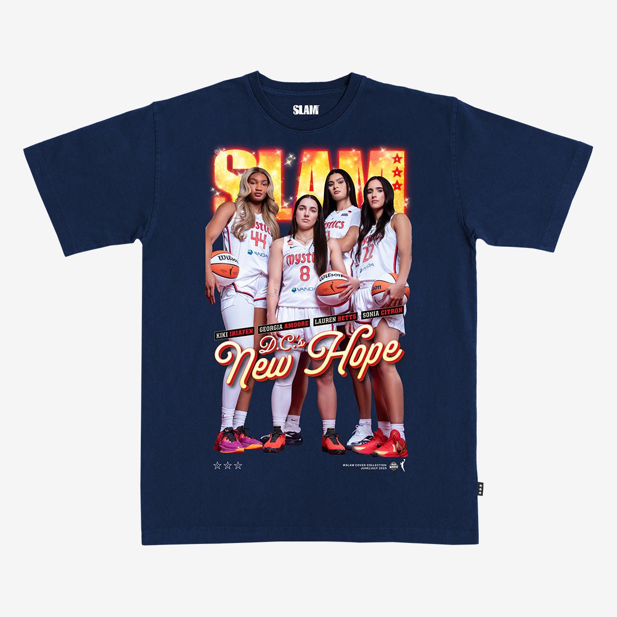 SLAM Cover Tee - Washington Mystics (SLAM 262) - SLAM Goods