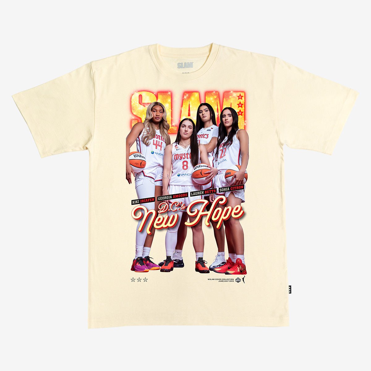 SLAM Cover Tee - Washington Mystics (SLAM 262) - SLAM Goods