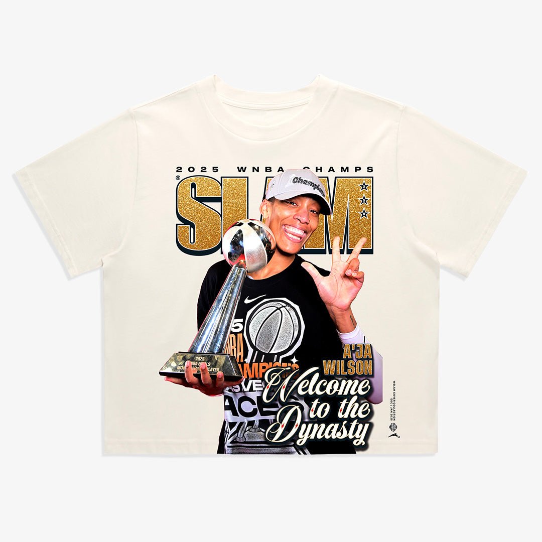 SLAM Crop Cover Tee - A'ja Wilson (SLAM 259) - SLAM Goods